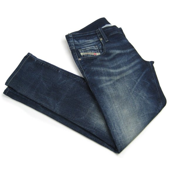 Diesel Grupee Denim Sweat Pant Jeans • 29 - Picture 3 of 10